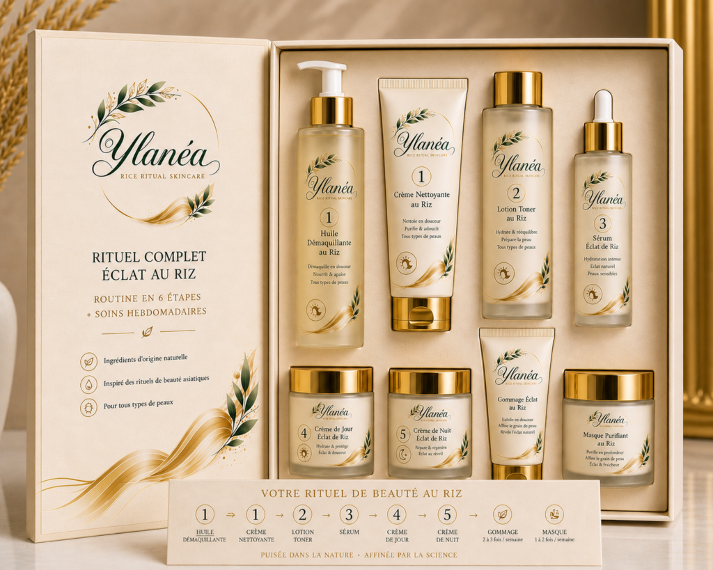 Accueil coffret rituel ylanéa cosmetics de beauté au riz