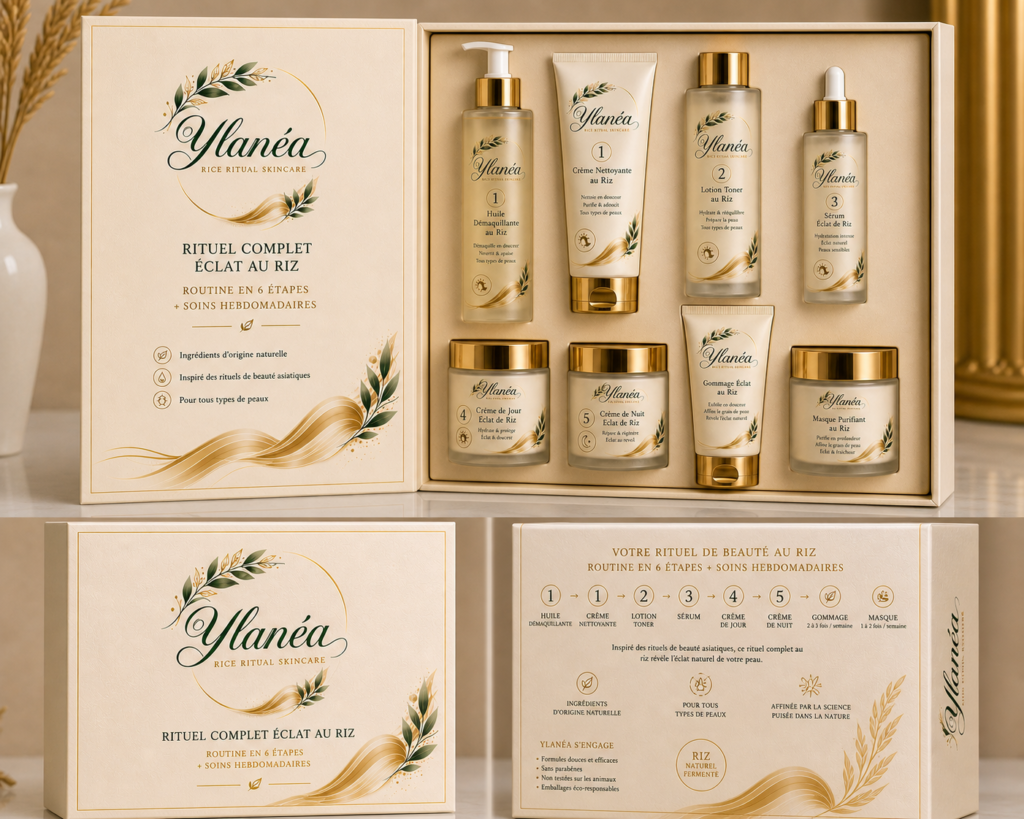 Accueil coffret skincare luxe ylanéa au riz