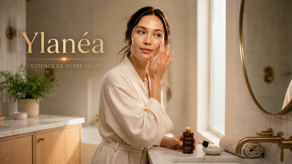 Accueil soin luxueux et éclat naturel Ylanea cosmetics